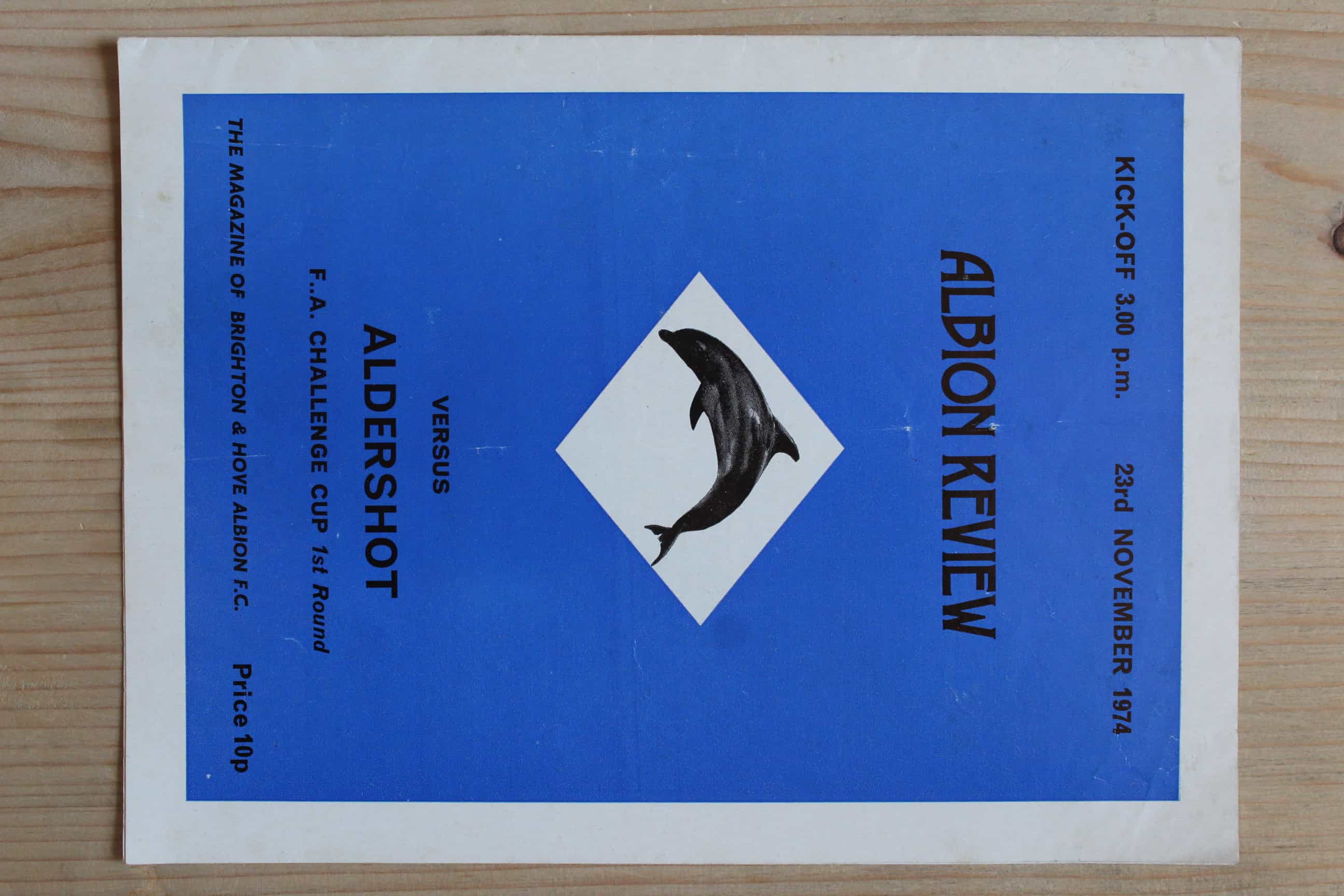 Brighton & Hove Albion FC v Aldershot F.C